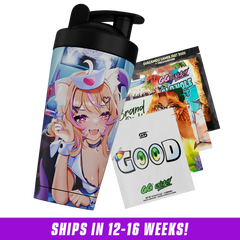 Creator Cups x SquChan: Valentine's Metal Shaker