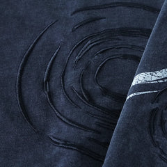 Holy Sheet: BOO! Distressed Zip-Up Hoodie