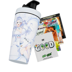 Waifu Cups x AmaLee: Snow Bunny Metal Shaker