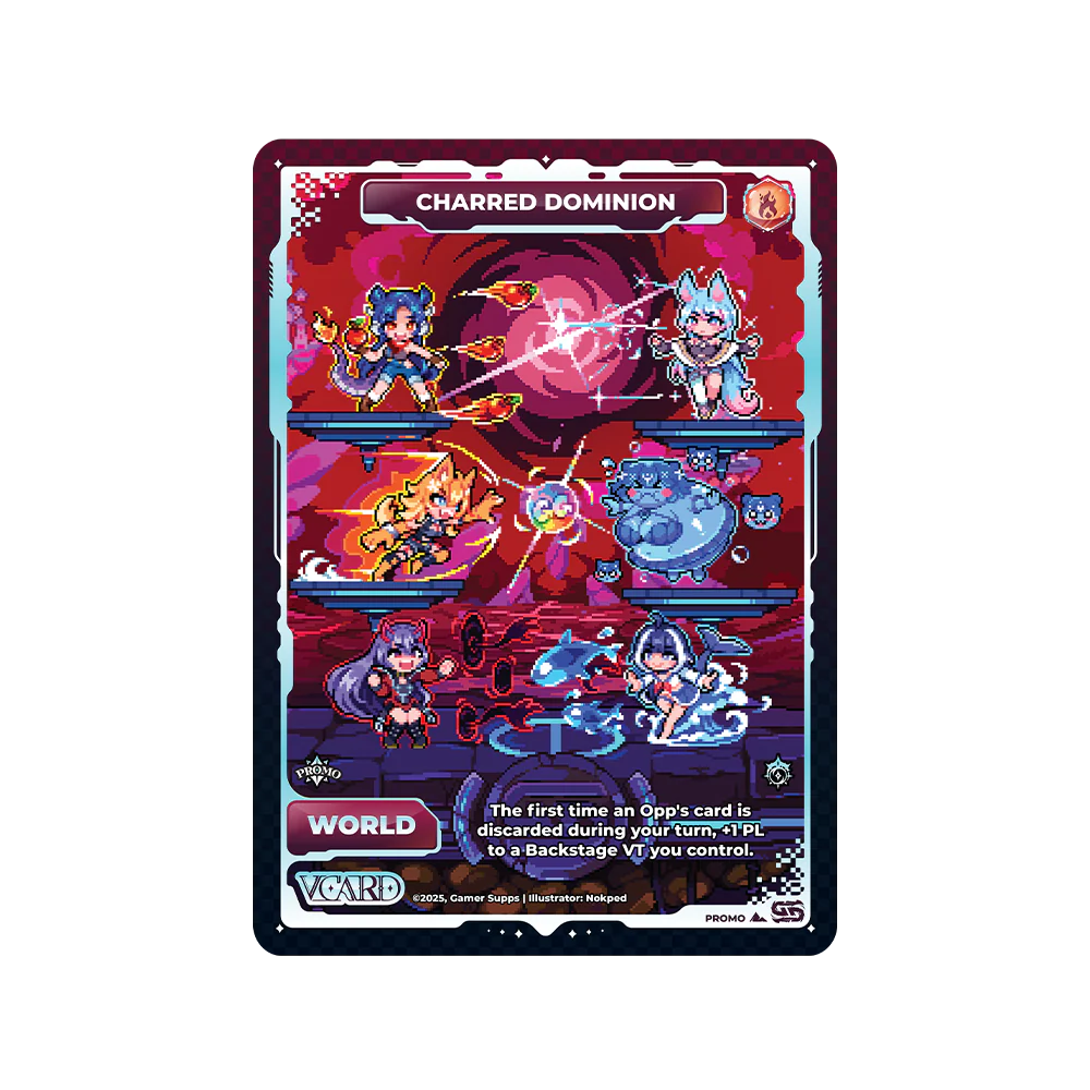 PIXEL CUPS: Smash Me Bro VCard Promo Card (Info)
