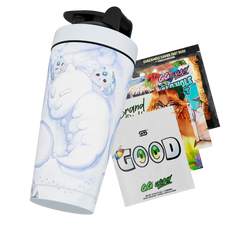 Waifu Cups x AmaLee: Snow Bunny Metal Shaker